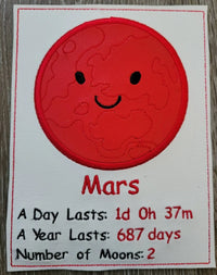Planet Flash Cards - Outer Space Facts - Teaching Tool - Classroom - Homeschool - Montessori - Educational - BIG FRENCHIES