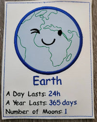Planet Flash Cards - Outer Space Facts - Teaching Tool - Classroom - Homeschool - Montessori - Educational - BIG FRENCHIES