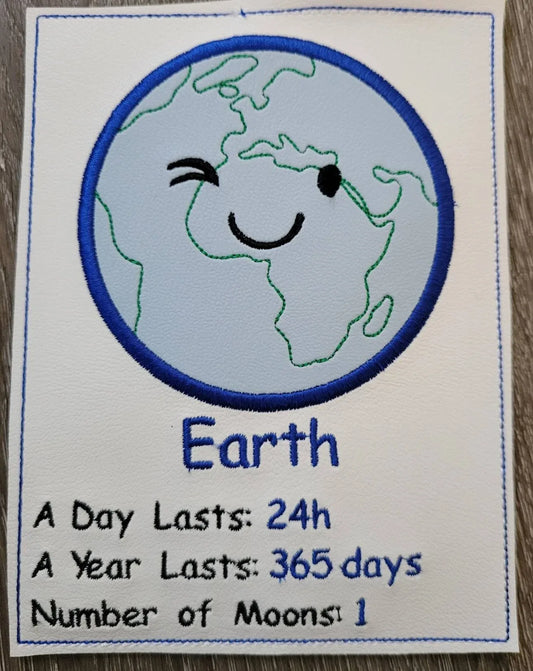 Planet Flash Cards - Outer Space Facts - Teaching Tool - Classroom - Homeschool - Montessori - Educational - BIG FRENCHIES