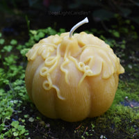 Large Pumpkin Beeswax Candle - BIG FRENCHIES