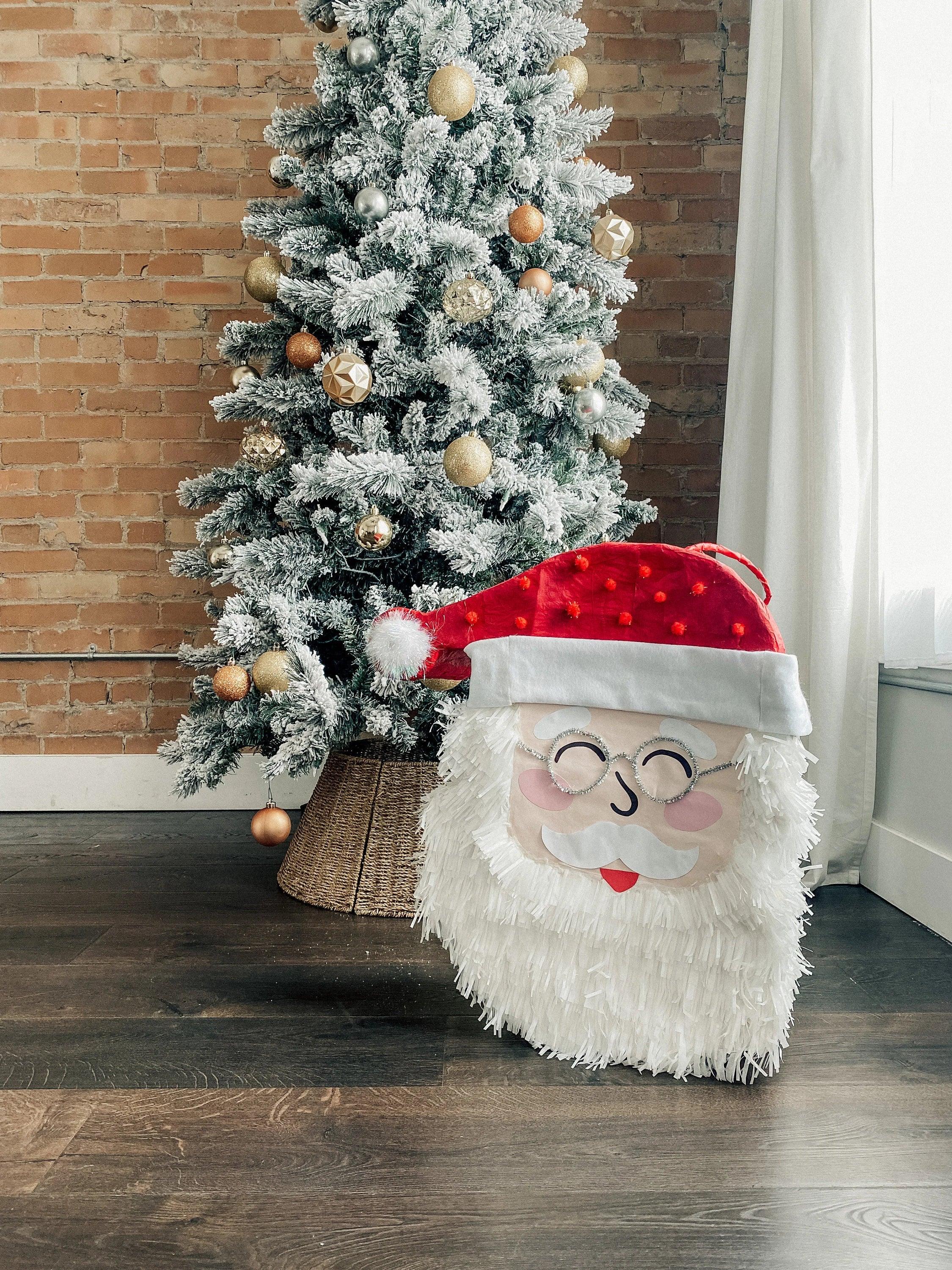 🎅 Santa Claus Piñata – Handmade 22” Christmas Party Decoration & Candy Holder - BIG FRENCHIES