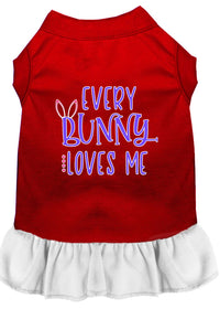 Pet Dress "Every Bunny Loves Me"