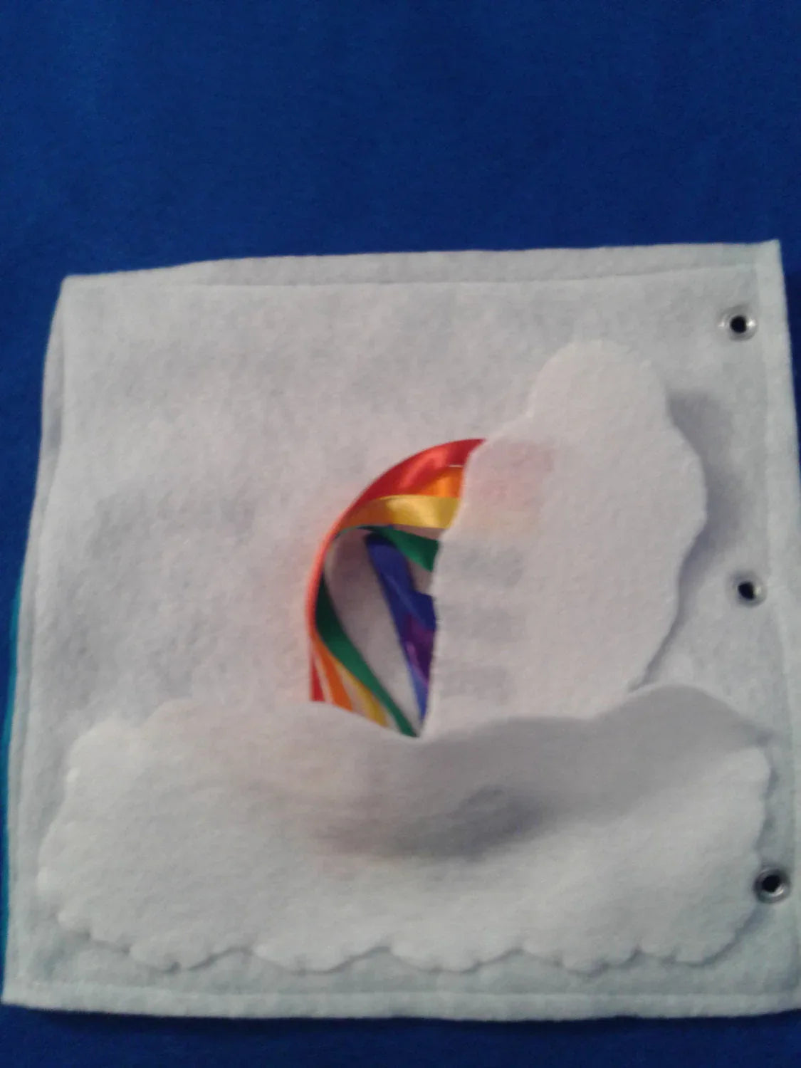 Build Your Own Felt Quiet Book - Page by Page Felt Flower Puzzle - Learn Your Colors - Durable - BIG FRENCHIES