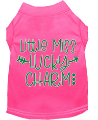 Pet Shirt "Little Miss Lucky Charm"