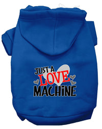 Pet Hoodie "Just A Love Machine"
