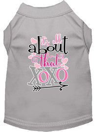 Pet Shirt "All About That XOXO"