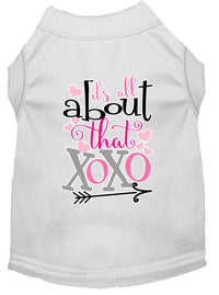 Pet Shirt "All About That XOXO"