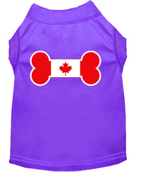 Pet Shirt "Bone Shaped Canadian Flag"