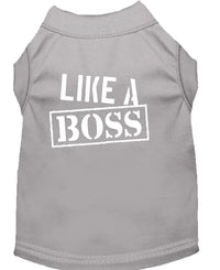 Pet Shirt "Like A Boss"