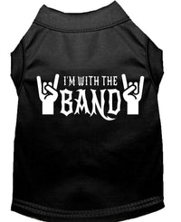 Pet Shirt "I'm With The Band"