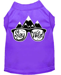 Pet Shirt  "Stay Wild"