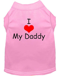 Pet Shirt "I Love My Daddy"