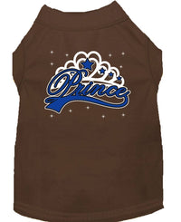 Pet Dog & Cat Shirt Screen Printed, "I'm A Prince"