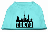 Pet Dog & Cat Shirt Screen Printed, "Tokyo Skyline"