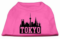 Pet Dog & Cat Shirt Screen Printed, "Tokyo Skyline"