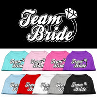 Pet Shirt "Team Bride"