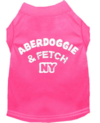 Pet Shirt "Aberdoggie and Fetch NY"