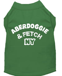 Pet Shirt "Aberdoggie and Fetch NY"