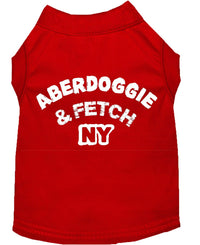 Pet Shirt "Aberdoggie and Fetch NY"
