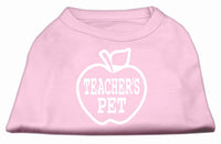 Pet Shirt Screen Printed, "Teacher's Pet"