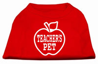 Pet Shirt Screen Printed, "Teacher's Pet"