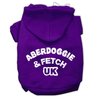 Pet Hoodie "Aberdoggie & Fetch UK"