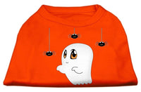 Halloween Pet Dog & Cat Shirt Screen Printed, "Sammy the Ghost"