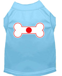 Pet Shirt "Bone Shaped Japan Flag"