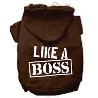 Pet Hoodie "Like A Boss"