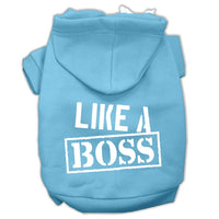 Pet Hoodie "Like A Boss"