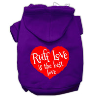Pet Hoodie "Ruff Love"