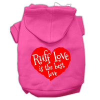 Pet Hoodie "Ruff Love"