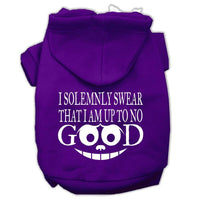 Pet Hoodie "I Solemnly Swear That I Am Up To No Good"
