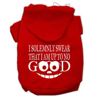 Pet Hoodie "I Solemnly Swear That I Am Up To No Good"