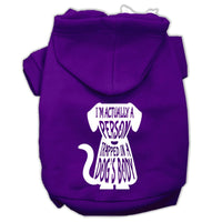 Pet Hoodie "I'm Actually A Person Trapped In A Dog's Body"