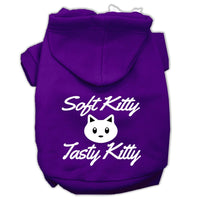 Pet Hoodie "Soft Kitty, Tasty Kitty"