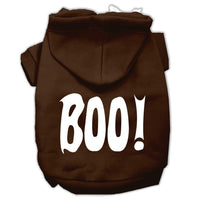 Halloween Pet Hoodie Screen Printed, "Boo"