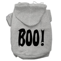 Halloween Pet Hoodie Screen Printed, "Boo"