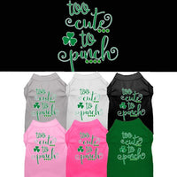 Pet Shirt "Too Cute To Pinch"