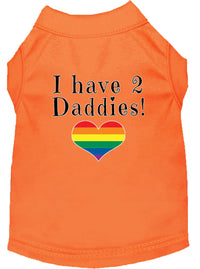 Pet Shirt "I Have Two Daddies"