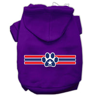 Pet Hoodie "Patriotic Star Paw"