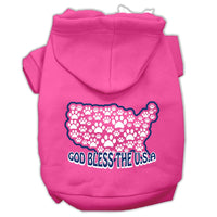 Pet Hoodie "God Bless The USA"