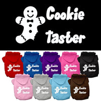 Christmas Pet Hoodie Screen Printed, "Cookie Taster"
