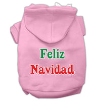 Christmas Pet Hoodie "Feliz Navidad"