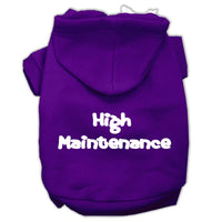 Pet Hoodie "High Maintenance"
