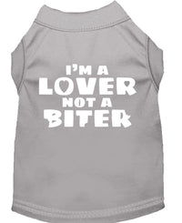 Pet Shirt "I'm A Lover, Not A Biter"
