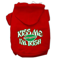 Pet Hoodie "Kiss Me I'm Irish"