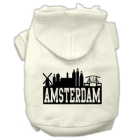 Pet Hoodie "Amsterdam Skyline"