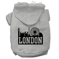 Pet Hoodie "London Skyline"