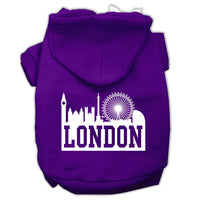 Pet Hoodie "London Skyline"